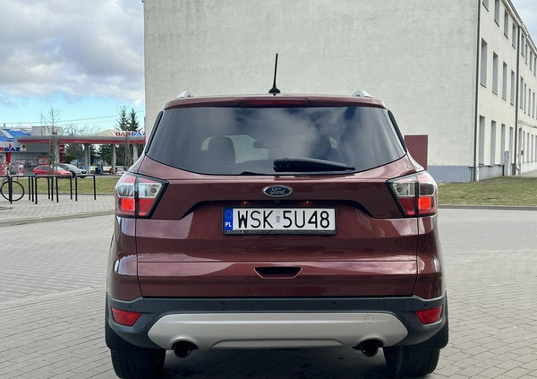 Ford Escape cena 69900 przebieg: 124629, rok produkcji 2018 z Zielona Góra małe 154